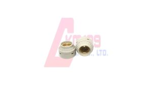 ขั้วหลอดเซรามิค  E27 (สีเทา)