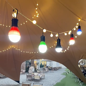 LED Outdoor Lights - Lightweight Water Resistant Ideal for Hiking & Camping