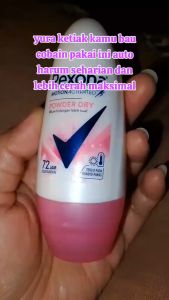 [ POWDER 45 ML ] REXONA DEODORANT WOMAN MOTION ACTIVATED POWDER DRY 45 ML / ROLL ON