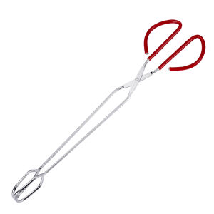 BAOLUOYOUXUAN | Heat Resistant Charcoal Tongs Long Thickened Stainless Steel