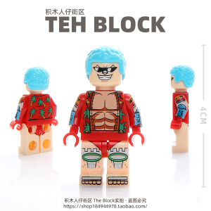 Third Party Toy Assembling Figure Luffy Sanji Zoro Anime Building Blocks Collectible Toys for Boys And Bé Gáis over 14 Years