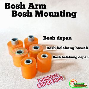 Bosh Arm Mio Sporty Smile M3 J Boshsing Engine Mounting Nmax Old New Lexi Stylo Xeon Bahan Polyurethane