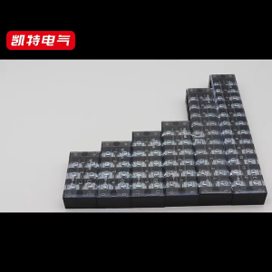 Cầu đấu Domino hàng rào nối dây 600V – Terminal Block tủ điện vật liệu chống cháy bền chắc an toàn