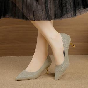 Womens French Style Pointed Toe Stiletto Pumps New Spring Collection | Elegant Slip-On Dress Shoes for Office & Everyday Wea