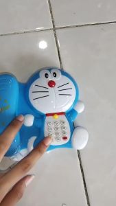 Mainan Teleponan Anak dengan Bunyi & Lampu
