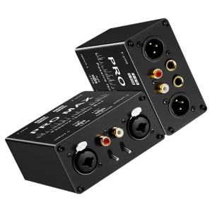 Bộ Trộn Âm Thanh Cách Ly Tín Hiệu 6.35mm XLR 1/4 TRS RCA 6.5mm Bộ Lọc Nhiễu Dòng Điện Vào/ra AUX Cho Micro Và Bộ Trộn Âm Thanh