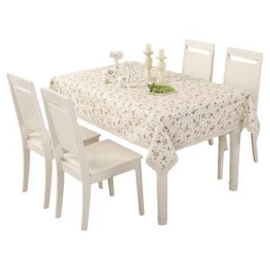 Waterproof Oil-Resistant Luxury Cotton Linen Tablecloth