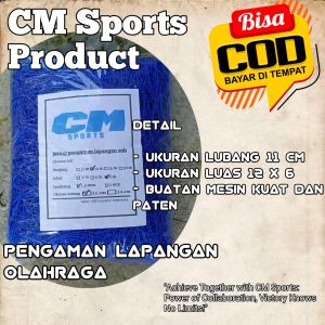 { 12 x 6 M } PAGAR PENGAMAN LAPANGAN OLAHRAGA SEPAK BOLA VOLI FUTSAL MINI SOCCER DAN LAINNYA