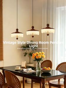 DGY | Retro Adjustable Triple Heads Pendant Light