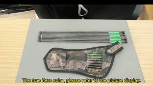 ZSHJGJR Archery Arrow Quiver Crossbow Arrow Quiver Hip Arrow Pocket Holder Waist