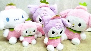 Dreamtoys96 Boneka Sanrio My Melody Kuromi Cinnamaroll Body Straw Lucu Ukuran S