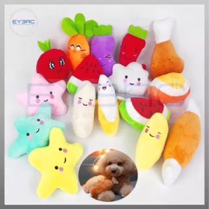 Chewing Soft Plush Squeaky Stuffed Toy for Pets - Safe & High-Quality Premium Plush for Small Dogs & Puppies
