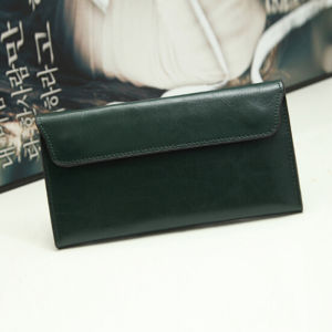 Slim Genuine Leather Women Wallet Female Long Clutch Coin Purses Luxury Design Wallets and Purses Ladies Card Holder Vallet 2022