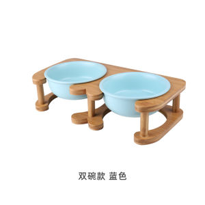 Stable Ceramic Pet Bowl for Cats And Dogs Anti-Flip Design Suitable for Medium to Small Breeds like Corgis And Kittens