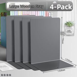 deli | Metal Thickened Large Bookend Adjustable Book Organizer
