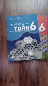Sách - Combo Bộ đề kiểm tra Toán lớp 6 - ( Tập 1 + Tập 2 )