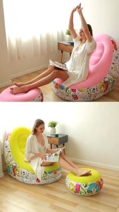 020-42 SPEEDS Sofa Angin Beanbag Squishy Jumbo Inflatable Sofa Lay Bag Tiup Angin Lazy Bag