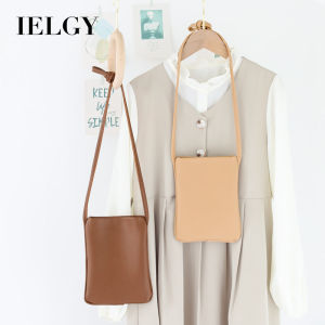 Ielgy Nhật Bản dễ dàng phù hợp với Mini chéo cơ thể phiên bản Hàn Quốc mềm đơn giản da dọc túi điện thoại di động thời trang thường ngày thời trang túi đeo vai