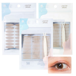 120 Pairs Invisible Double Fold Eyelid Paste Self-adhesive Clear Stripe Eyelid Tape Sticker Natural Eye Makeup Tool