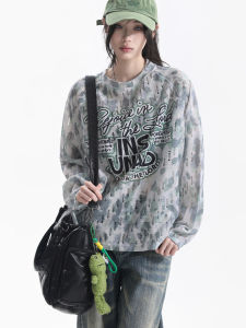 zuocisankon | Fashionable Loose Long Sleeve T-shirt