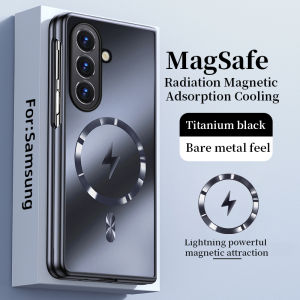 szhaiyu | Plating Matte for Magsafe Magnetic Case for Samsung Galaxy Z Fold 8 Ultra 7 6 5 4 3 Wireless Charging Shockproof Protector Cover