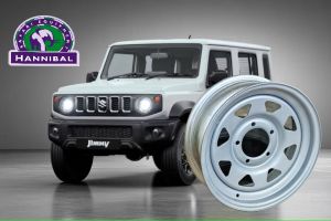 Suzuki Jimny Silver Grey Steel Wheel Rim R16 6JJ PCD 5x139.7 for Retro or Offroad SJ410 JB64 JB74 Installation included