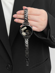 YUNDINGCHUANGXIANG | Fashionable Metal Bracelet With Diamond Droplets For Ladies