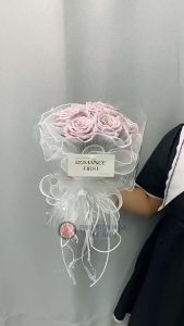 Voan Sóng Viền Ngọc Gói Hoa