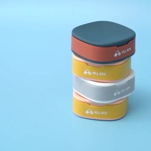 Hộp Đựng Thuốc Chia 4 Ngăn Tiện Lợi .