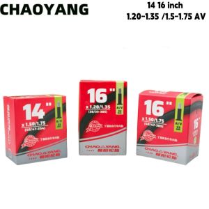 CHAOYANG Folding Bike Inner Tube 14 16 Pulgadas 120-135/15-175 For BMX Bicycle Tubes Schrader(AV) Valve