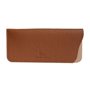 Leather Portable Eyeglass Case