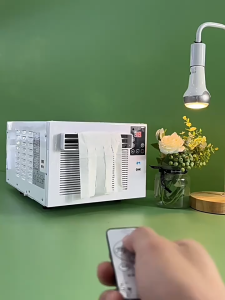 Portable Air Conditioner Window 570W No Need For Fast Cooling Installation Mini Air Conditioner 85m*/H Cooling Capacity With Remote Control