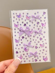 3D Butterfly Facial Decorative Stickers