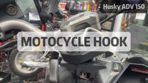 Sym Husky Adv 150 Motorcycle Center Tay cầm Hook - Mũ bảo hiểm hợp kim bằng nhôm bền & móc đeo ba lô - Khung gắn trực tiếp cho phụ kiện Adv
