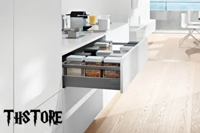 Blum Tandembox S2 (For Cabinet Width 300-1200mm) kitchen drawer Soft Closing System!!!Colour -Silk White / Aluminium Grey / Orion Grey !!! Stock Available!!!