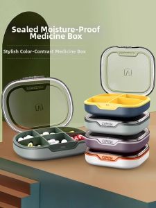 FANSANG | Portable 7 Days Medicine Box Moisture-Proof Water-Resistant