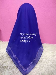 Tudung bawal v simple
