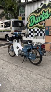 Besi Tatakan Backrak Rak Jok Belakang Cargo Kargo Honda Supercup C700 C800