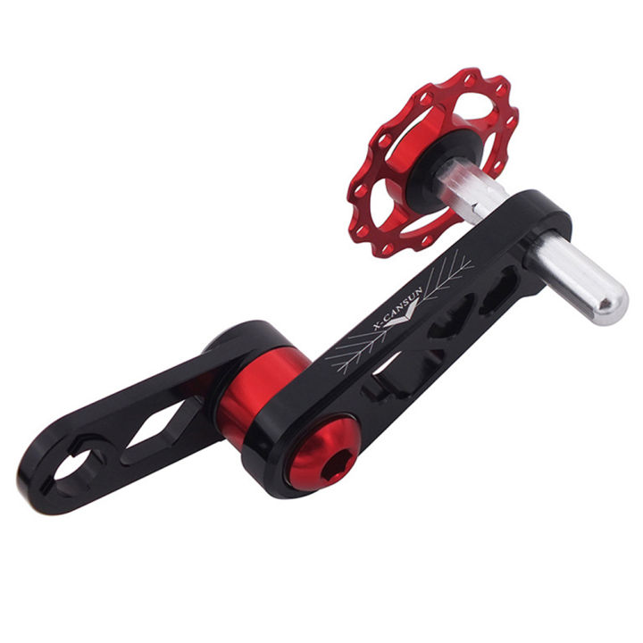 【New Arrival】 Bicycle Single Speed Chain Guide Aluminum Alloy Bike Pulley Jockey Wheel Derailleur Chain Checker for Folding Bicycle