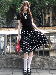 YIFANSHI | Chân Váy A-Line eo Cao Dáng Suông Giúp Giảm Cân