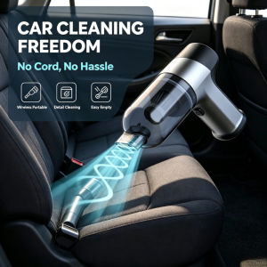 Car Vacuum Cleaner 4 In1 Wireless Vacuum Cleaner Duster Handheld Vacuum Pump For Home Portable Cordless Strong Suction Car Clean