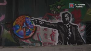 สีสเปรย์ PYLAC PRO ไพแลคโปร สีดำเมทัลลิก P34 METALIC NIGHT เนื้อสีมาก กลบสนิท สีไม่เยิ้ม พร้อมหัวพ่น 2 แบบ SPRAY PAINT เกรดสูงทนทานจากญี่ปุ่น