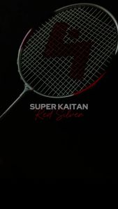 NAMS RAKET BADMINTON SUPER KAITAN RED SILVER BULUTANGKIS