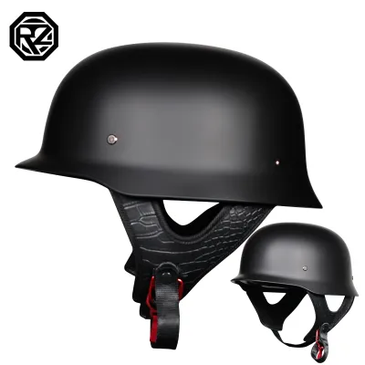 ORZ | Lightweight Retro Cruiser Half Helmet 3C