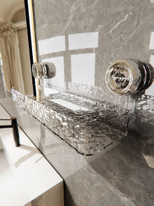 Giá Để Đồ Gắn Tường Bằng Mút Cho Phòng Tắm Giá Để Đồ Phòng Vệ Sinh Giá Để Đồ Gắn Tường Giá Để Đồ Phòng Tắm Một Lớp Bằng PET