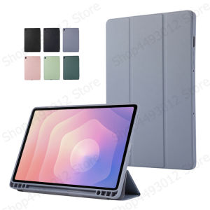 Funda For Samsung Galaxy Tab S11 Case 11 inch Trifold Soft Back Stand Tablet Cover For Coque Galaxy Tab S11 Case with Pen Holder