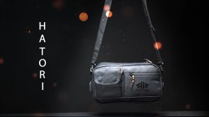 FOURTYFOUR HATORI - Tas Selempang Pria Waterproof 2 in 1 Bisa Slingbag Dan Handbag Waterproof