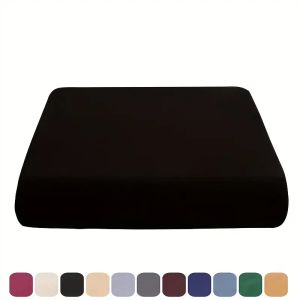 1PC Elastic Sofa Cover Seat Cushion Cover Solid Color All Inclusive Sofa Cushion Covers for Living Room Removable Couch Covers