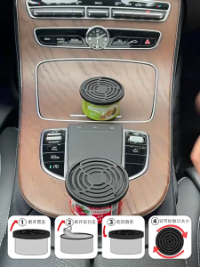 CAR BHOUSE Organic Air Fresheners | Organic | Odor Eliminator Essential | Long-Lasting