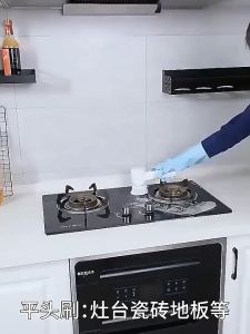 6 IN1 Electric Rotating Cleaning Brush Cordless Replaceable Shower Cleaning Brush Head Magic Tool for Kitchen